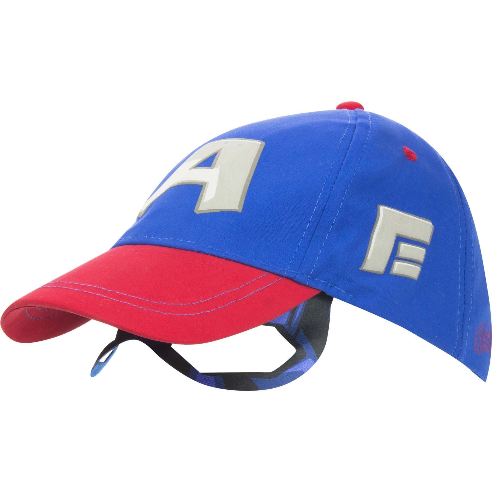 The AVENGERS Baseball Cap Cap mit Maske Stylische Marvel Cap mit abnehmbarer Maske