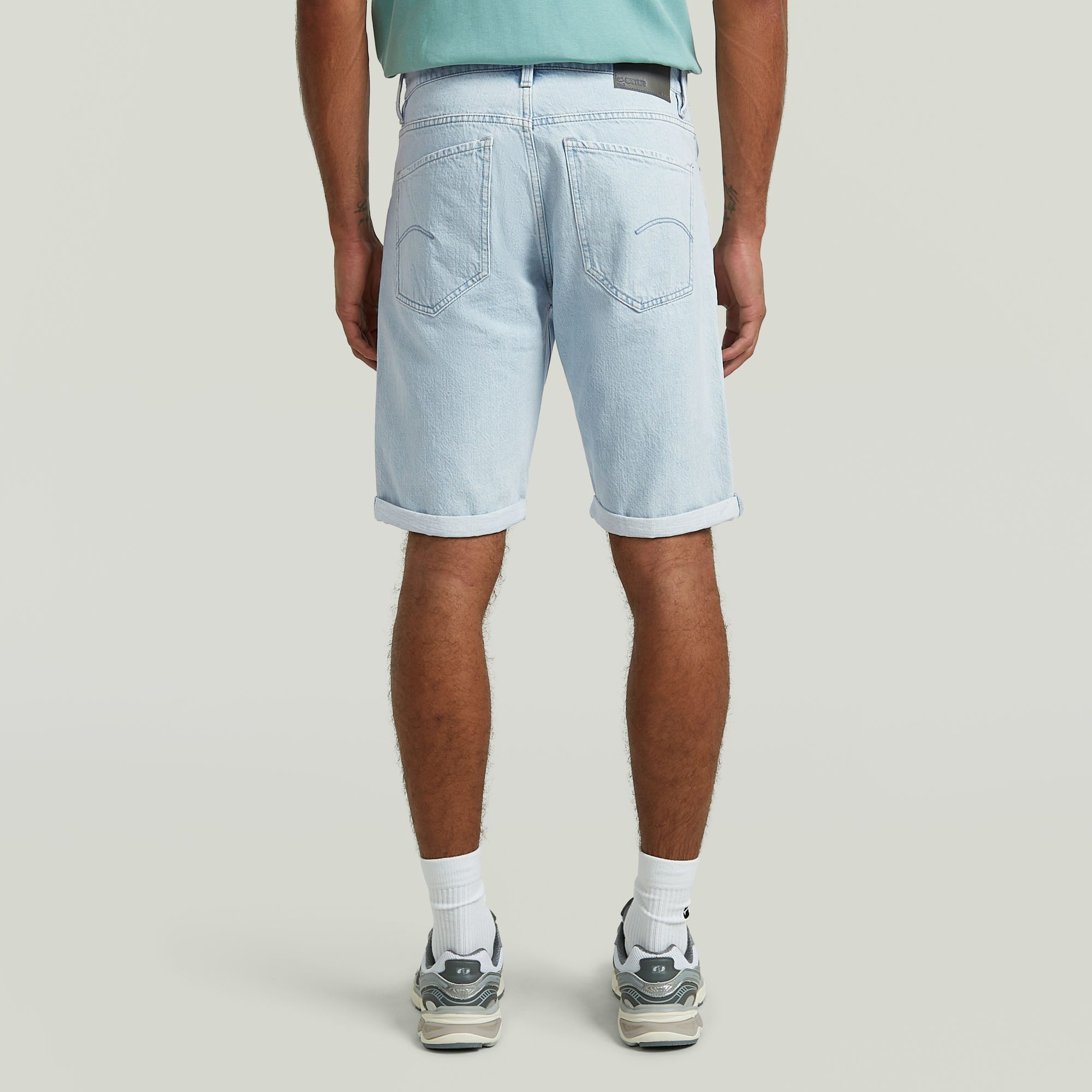G-STAR Jeansshorts Mosa mit Umschlagsaum