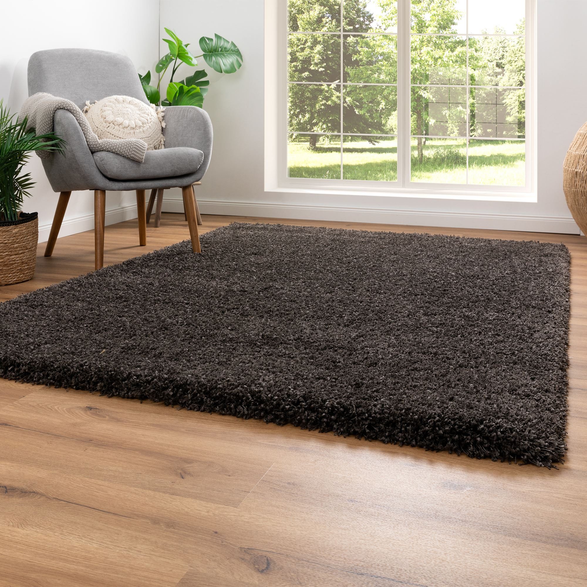 Steffensmeier Hochflor-Teppich Twilight, Rechteckig, Shaggy, Langflor, günstig online kaufen