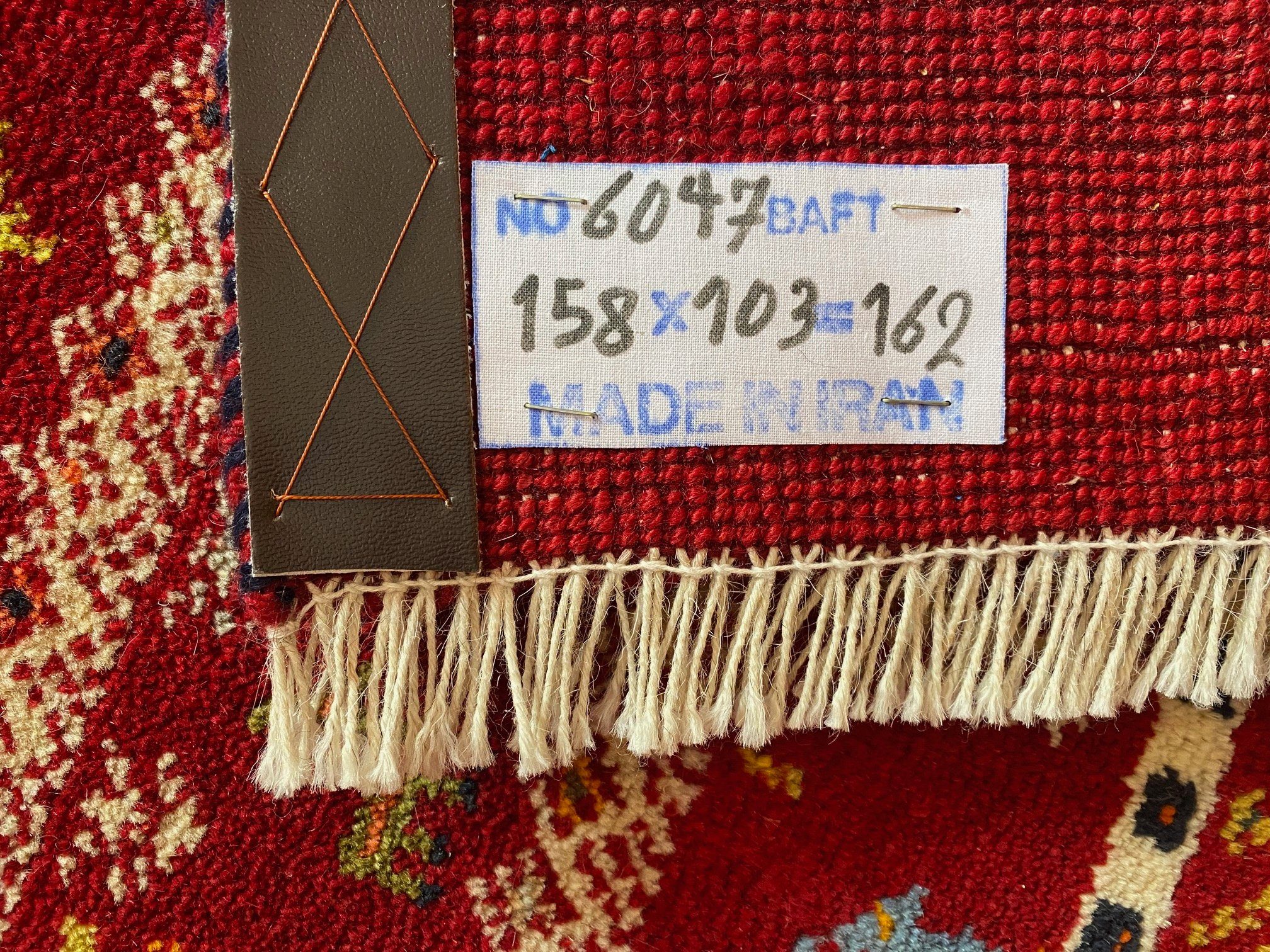 Orientteppich 158x103 Handgeknüpft, Morgenlandbazar, Perserteppich von Gabbeh Teppich Perser Nomaden Handgeknüpft
