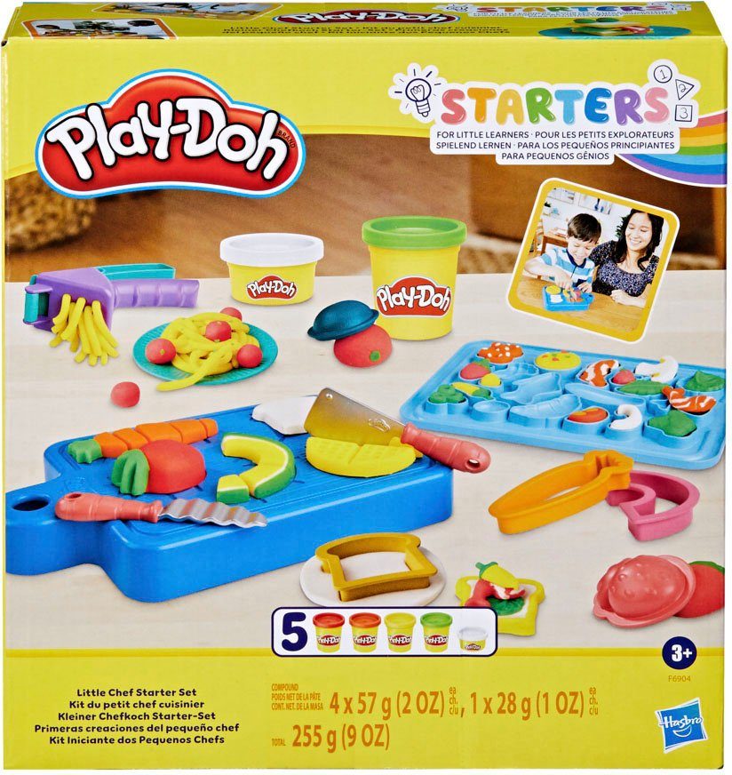 Hasbro Knetform-Set Play-Doh, Kleiner Chefkoch Starter-Set