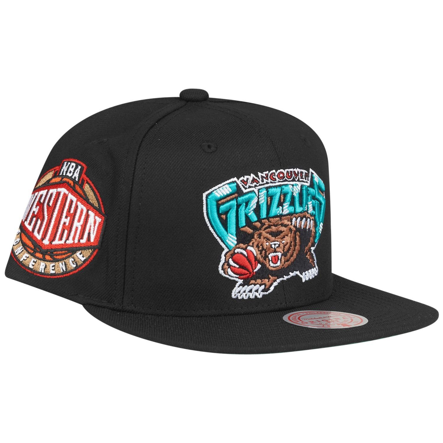 Mitchell & Vancouver SIDEPATCH Cap Ness Grizzlies Snapback