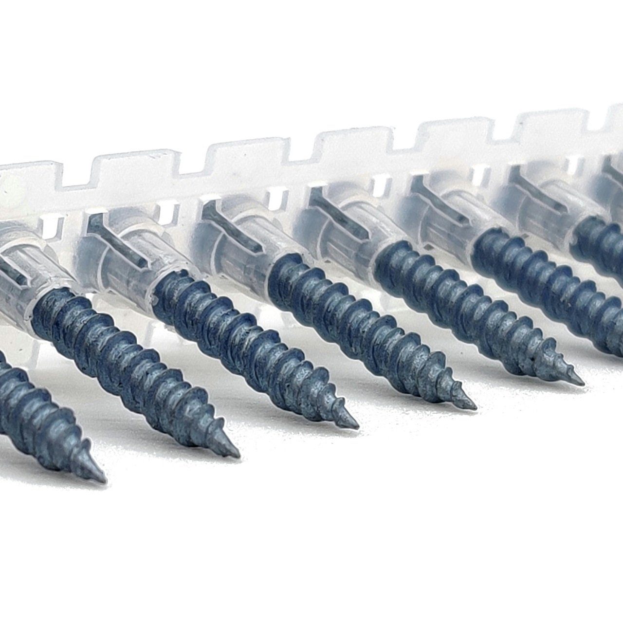 adunox Schnellbauschraube BLUEfast500® Magazinschrauben Faserplattenschrauben Hi-Lo-Gewinde PH2, (1000 St)