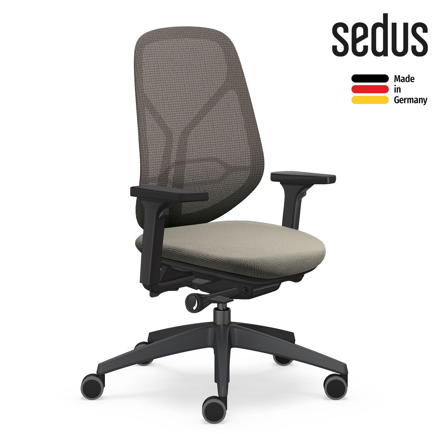 sedus Bürostuhl se:kit pro (Made in Germany, 5 Jahre Garantie), ergonomischer Bürostuhl mit Synchronmechanik
