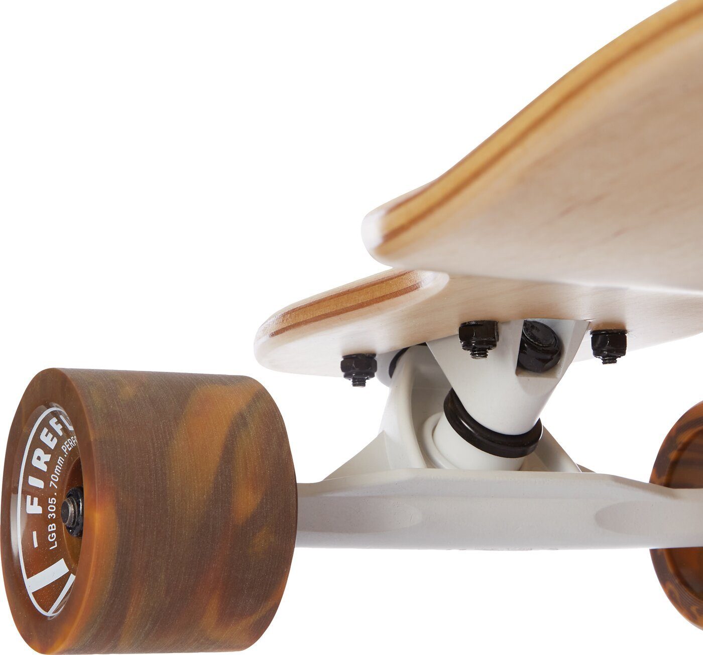 FIREFLY Skateboard Longboard LGB 305 WOOD/WHITE/BROWN