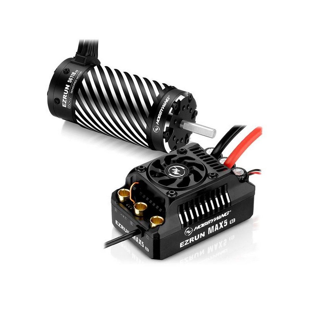 Hobbywing Modellbausatz Ezrun MAX5 HV Combo 56118SD 650kV G2 HW-38010603