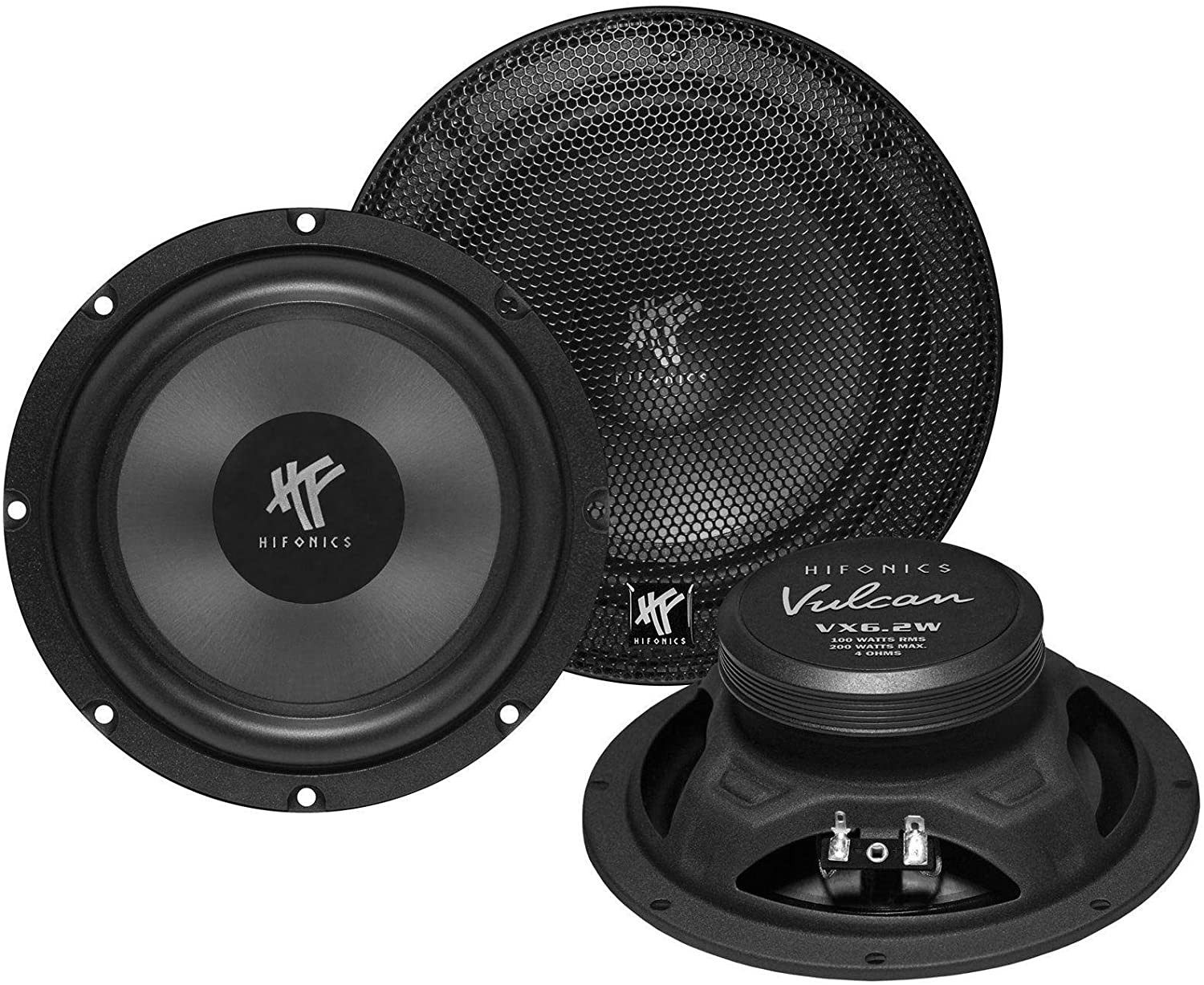 Hifonics Hifonics VULCAN VX6.2W Kickbass-Lautsprecher 16,5 cm (6.5) Auto-Lautsprecher