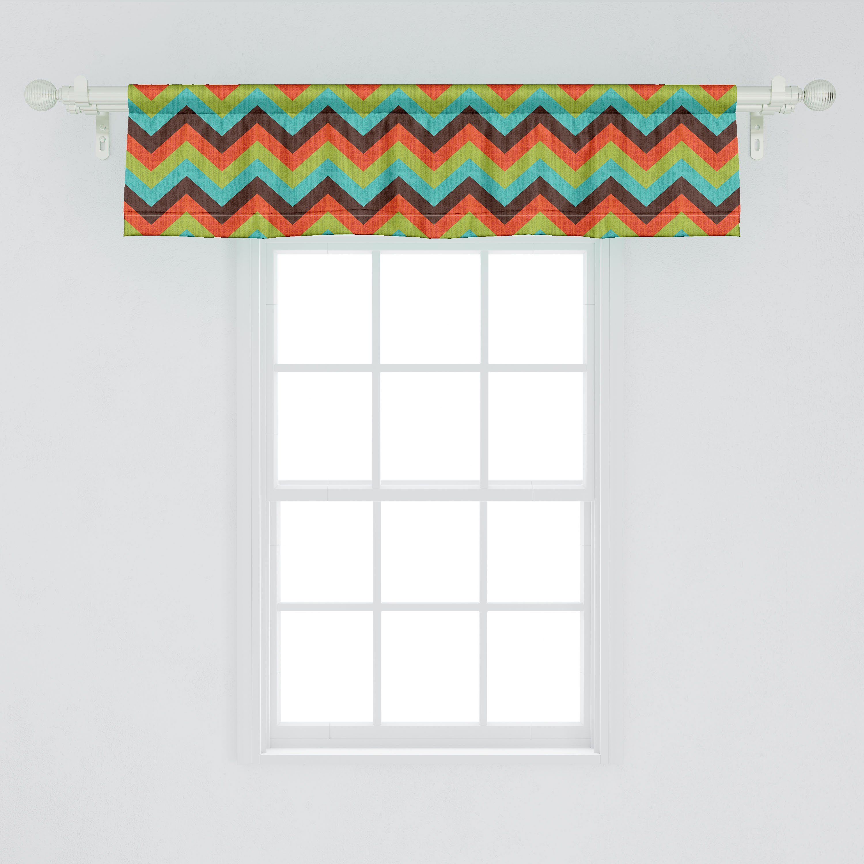 Scheibengardine Vorhang Volant Abakuhaus, Küche Winkel Dekor Microfaser, Stangentasche, mit für königlich Schlafzimmer