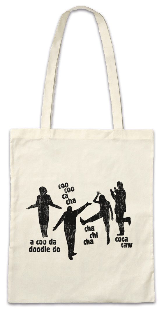 Beuteltasche Arrested Chicken Dance Stofftasche Arrested Sign Zeichen Development