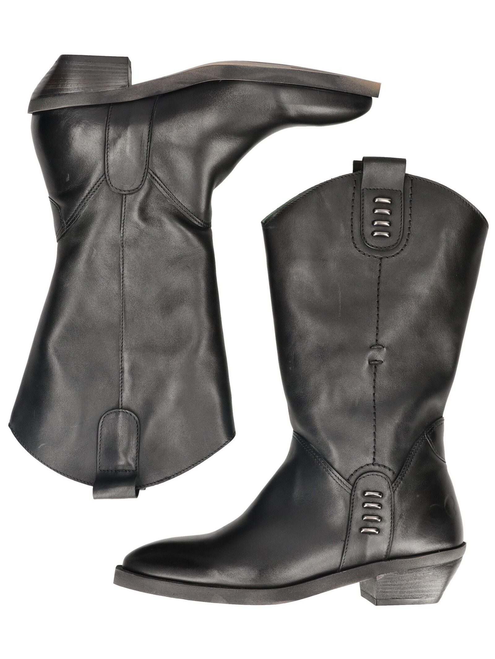 Felmini Stiefel Leder . Bikerboots