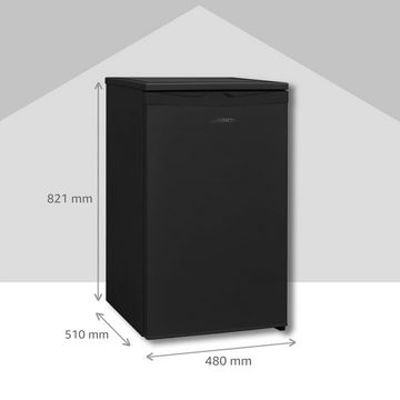 Telefunken Gefrierschrank CF-34-101-B, 82.1 cm hoch, 48 cm breit, Tischgefrierschrank, 63 L Gesamt-Nutzinhalt, Leise & Effizient