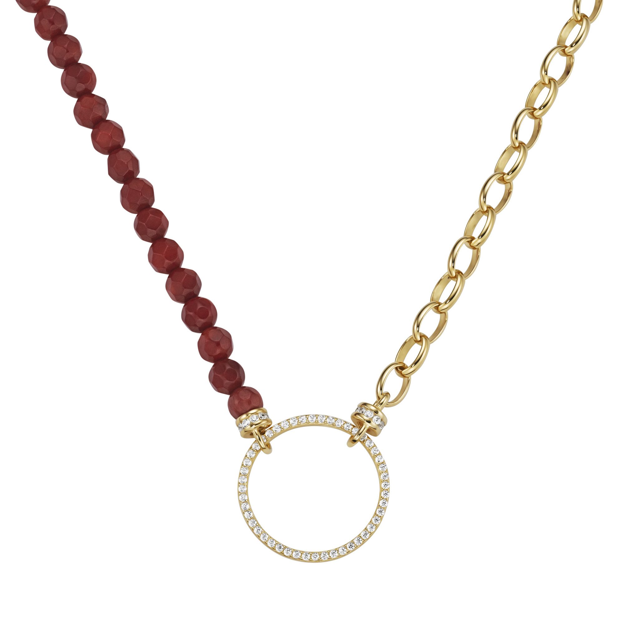 GIORGIO MARTELLO MILANO Collier mit Ziersteinen, günstig online kaufen