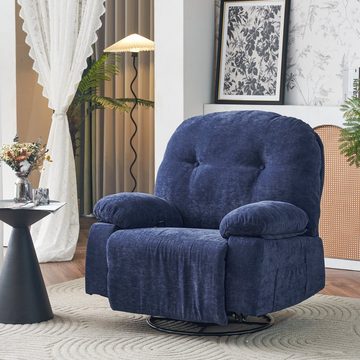 REDOM TV-Sessel Relaxsessel mit Fernbedienung (Wohnzimmersessel, Heimkino-Loungesesse), mit 360° Drehfunktion und Timer