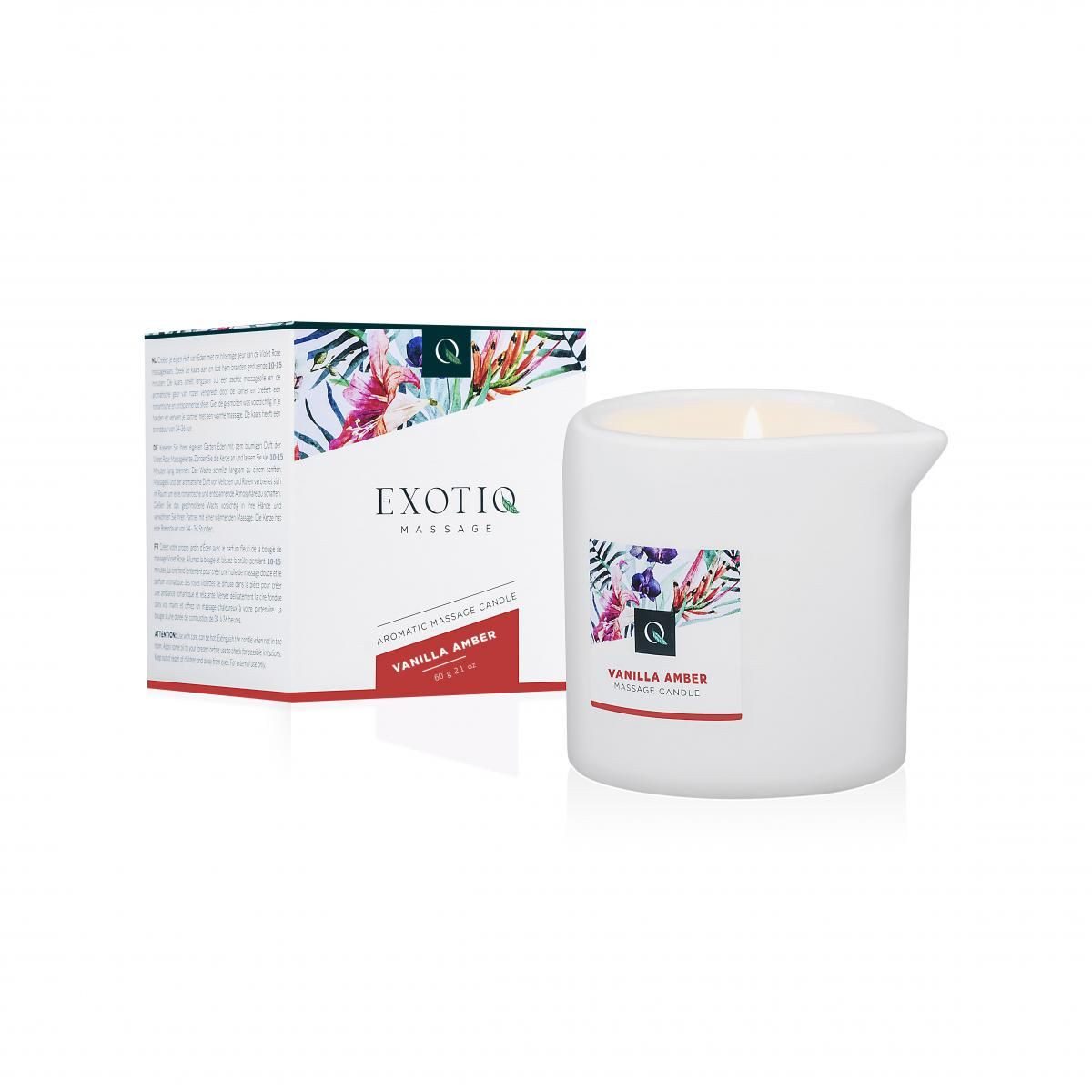 Exotiq Massagekerze Exotiq Massagekerze Vanille Amber - 60g