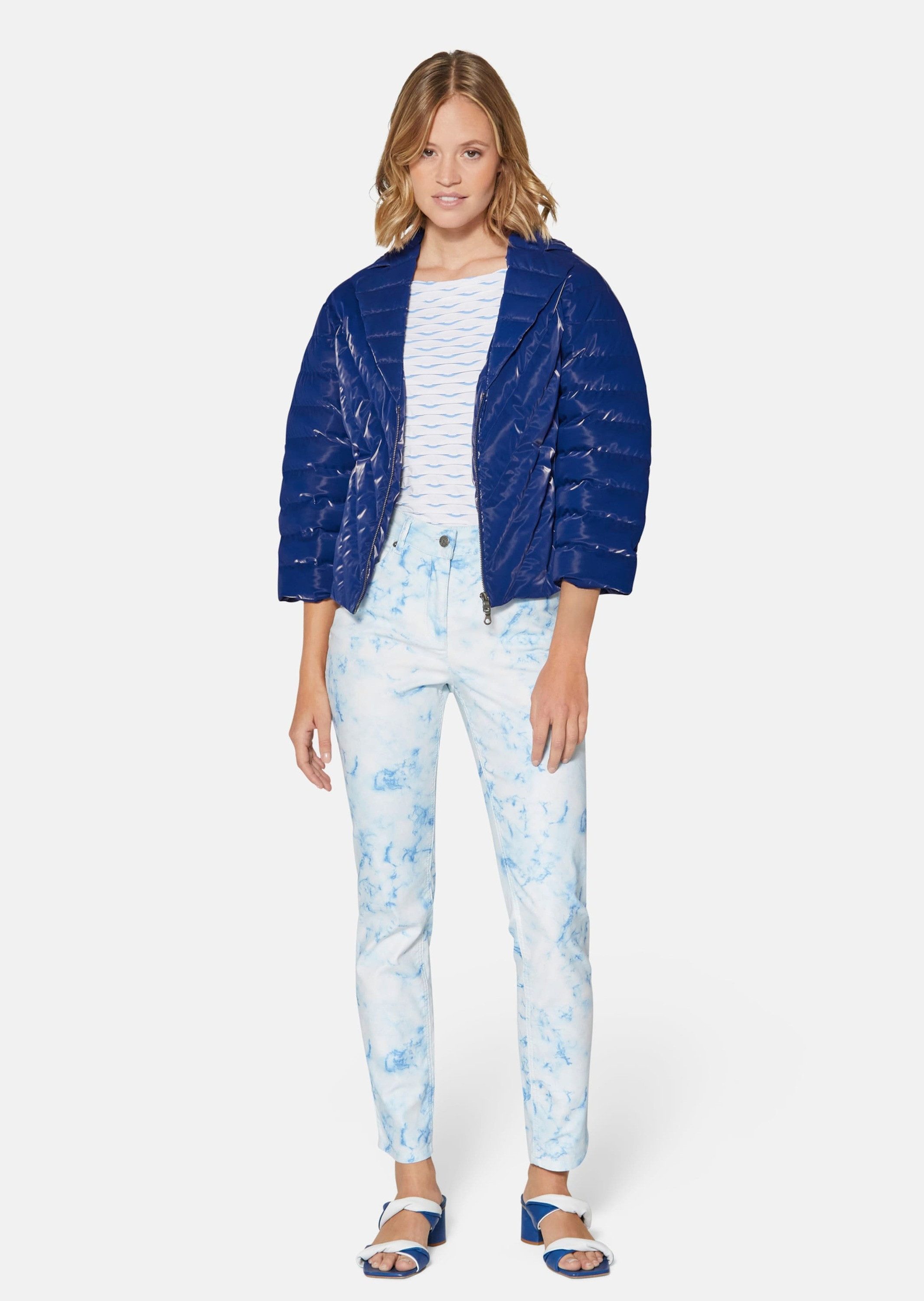 MADELEINE Steppjacke Kurze Steppjacke mit 3/4-Ärmeln