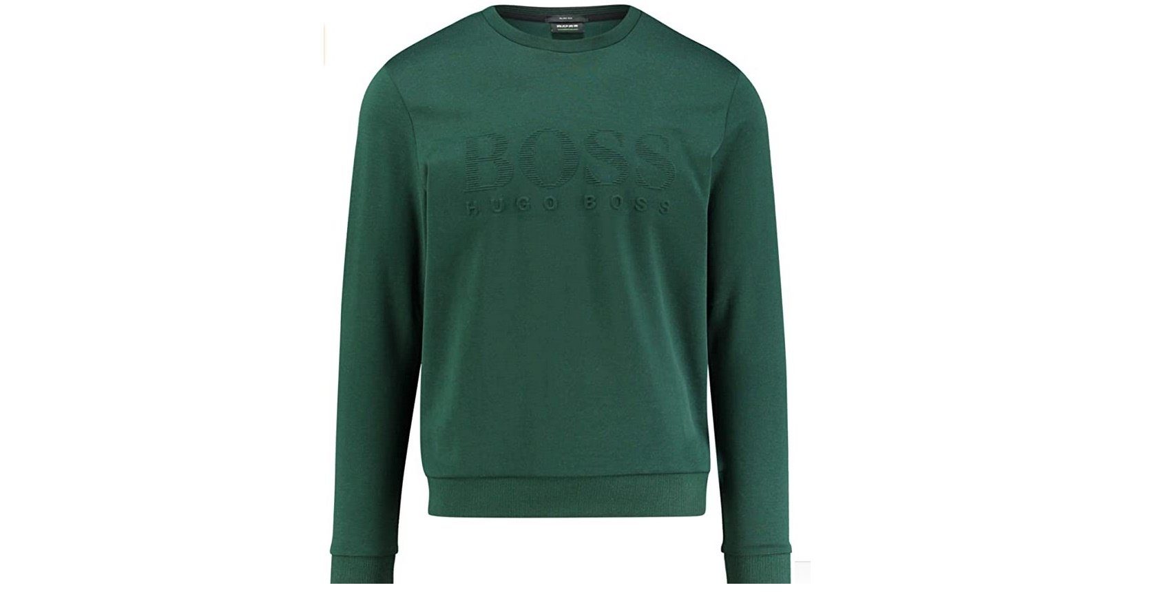 BOSS Sweatshirt »Hugo Boss Sweater Salbo grün« | OTTO