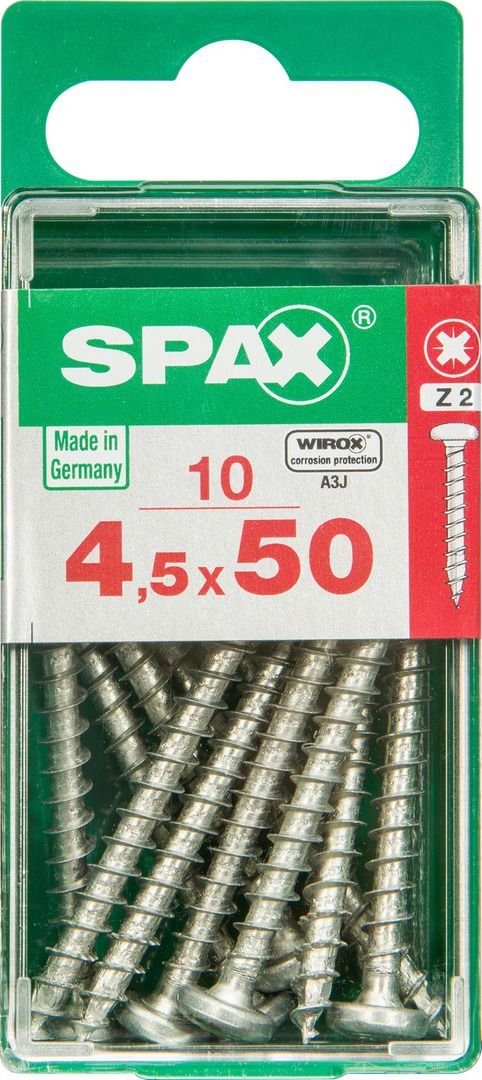 SPAX Holzbauschraube Spax Universalschrauben 4.5 x 50 mm TX 20 - 10