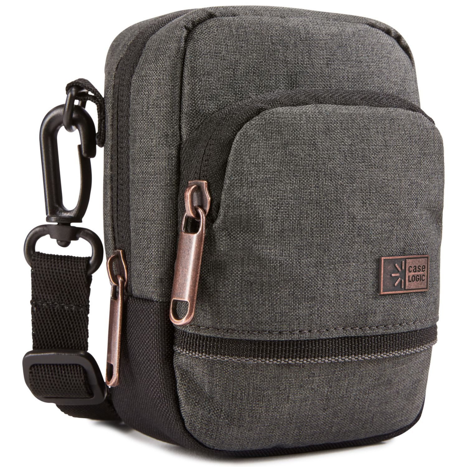 Case Logic Kameratasche Kamera-Tasche Schutz-Hülle Case Cover, Gürtel-Schlaufe Innenfutter kleines Fach für Digital-Kamera etc.