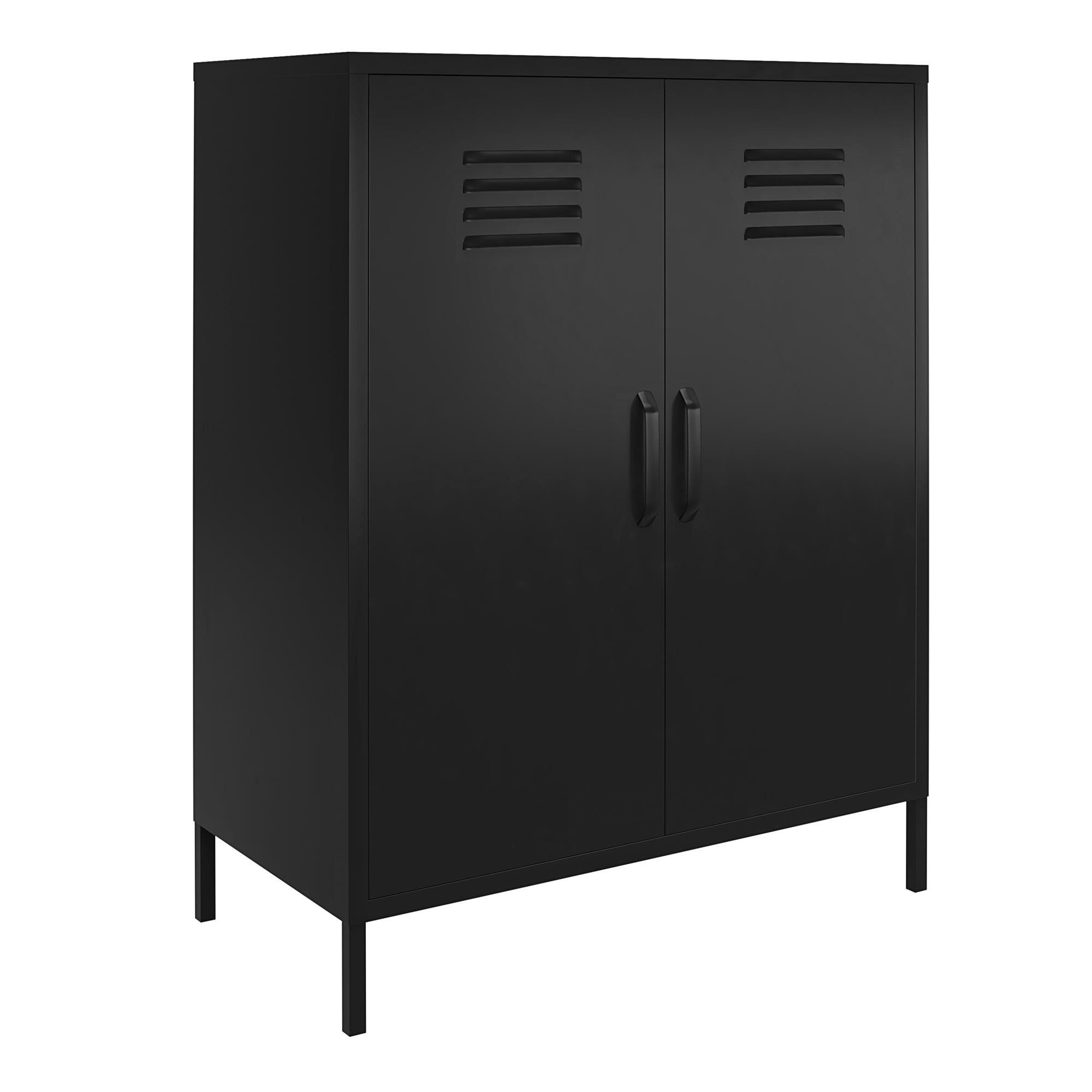 loft24 Mehrzweckschrank Mission District Highboard aus Metall, Metallschran günstig online kaufen