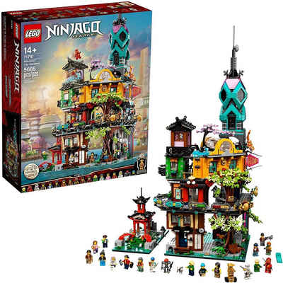 LEGO® Spielbausteine Ninjago Movie 71741 Die Gärten von Ninjago City, (5685 St)