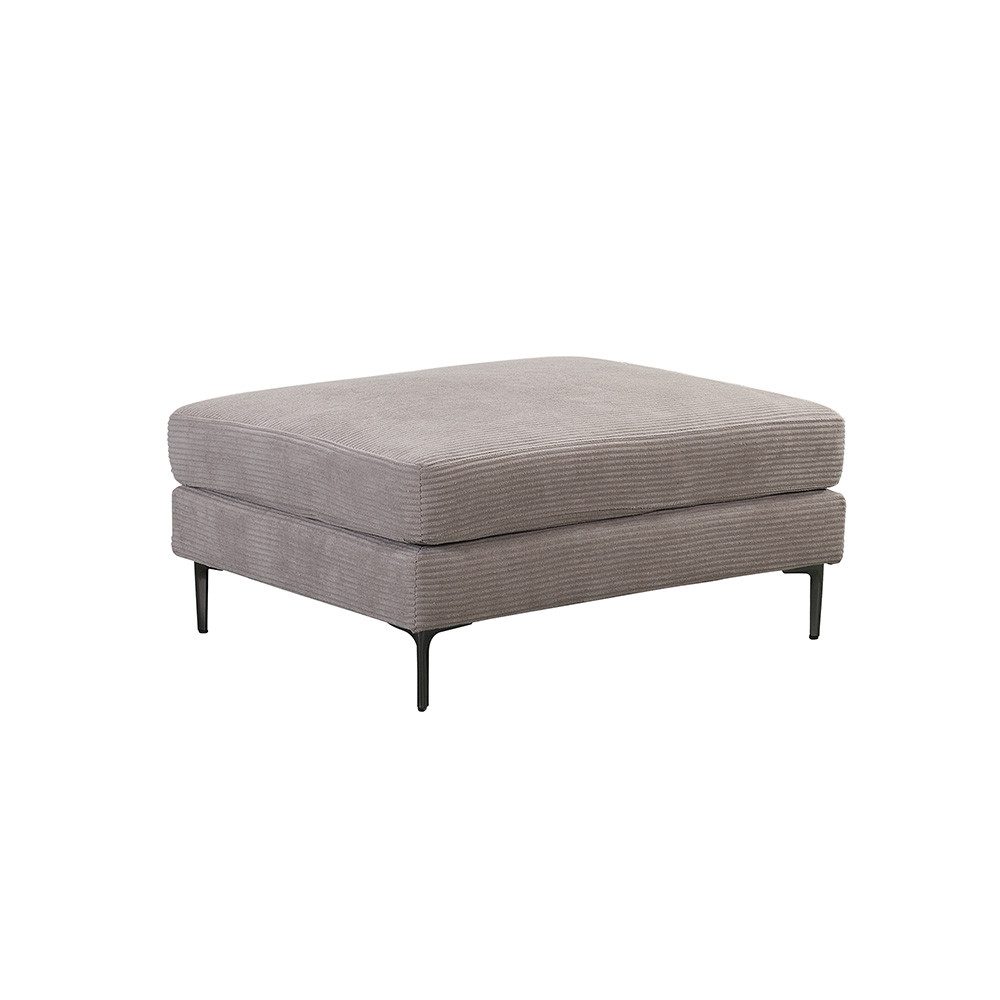 HOME DELUXE Sofa Hocker BELLANO Beige - 99 x 77 x 45 cm