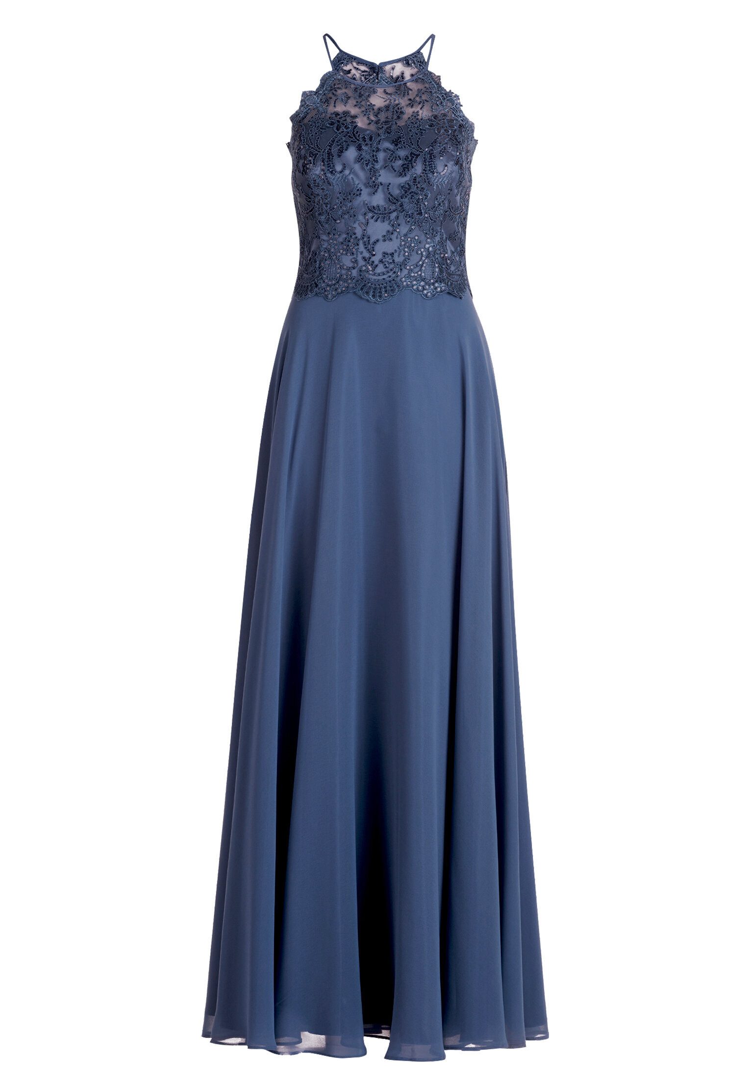 Vera Mont Abendkleid Damen rückenfrei Spitze