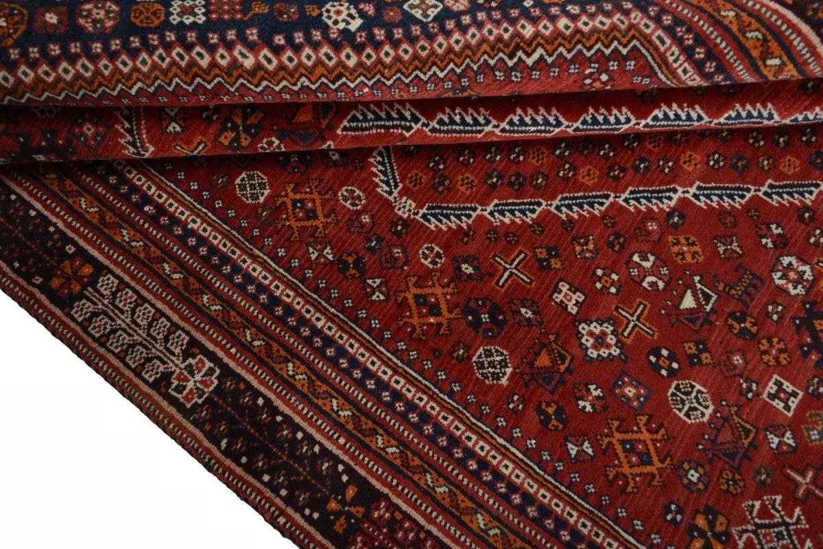 Orientteppich 10 Perserteppich, Orientteppich Höhe: Shiraz 154x243 / Nain mm Handgeknüpfter rechteckig, Trading,