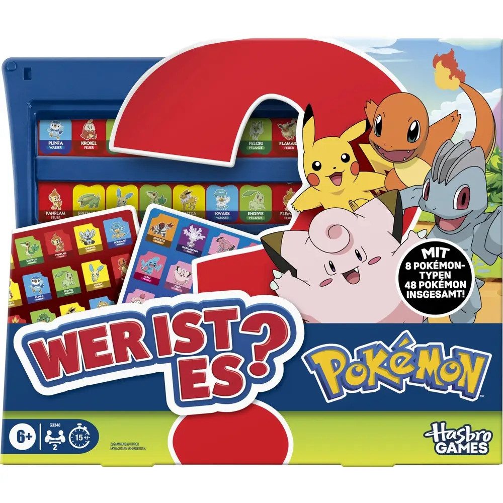 Hasbro Actionfigur Wer ist es? Pokemon Edition