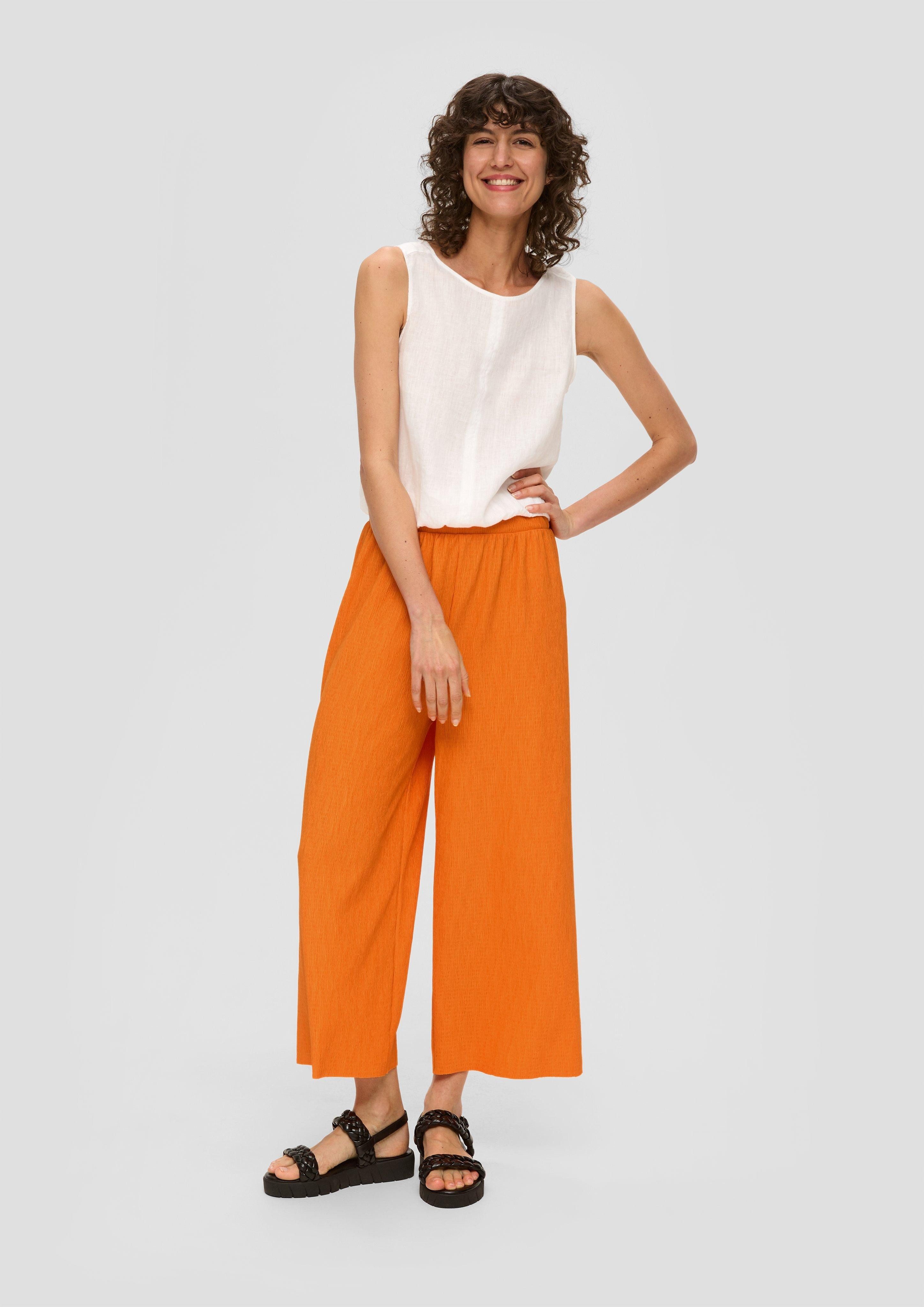 s.Oliver 7/8-Hose Jersey-Hose mit elastischem Bund günstig online kaufen