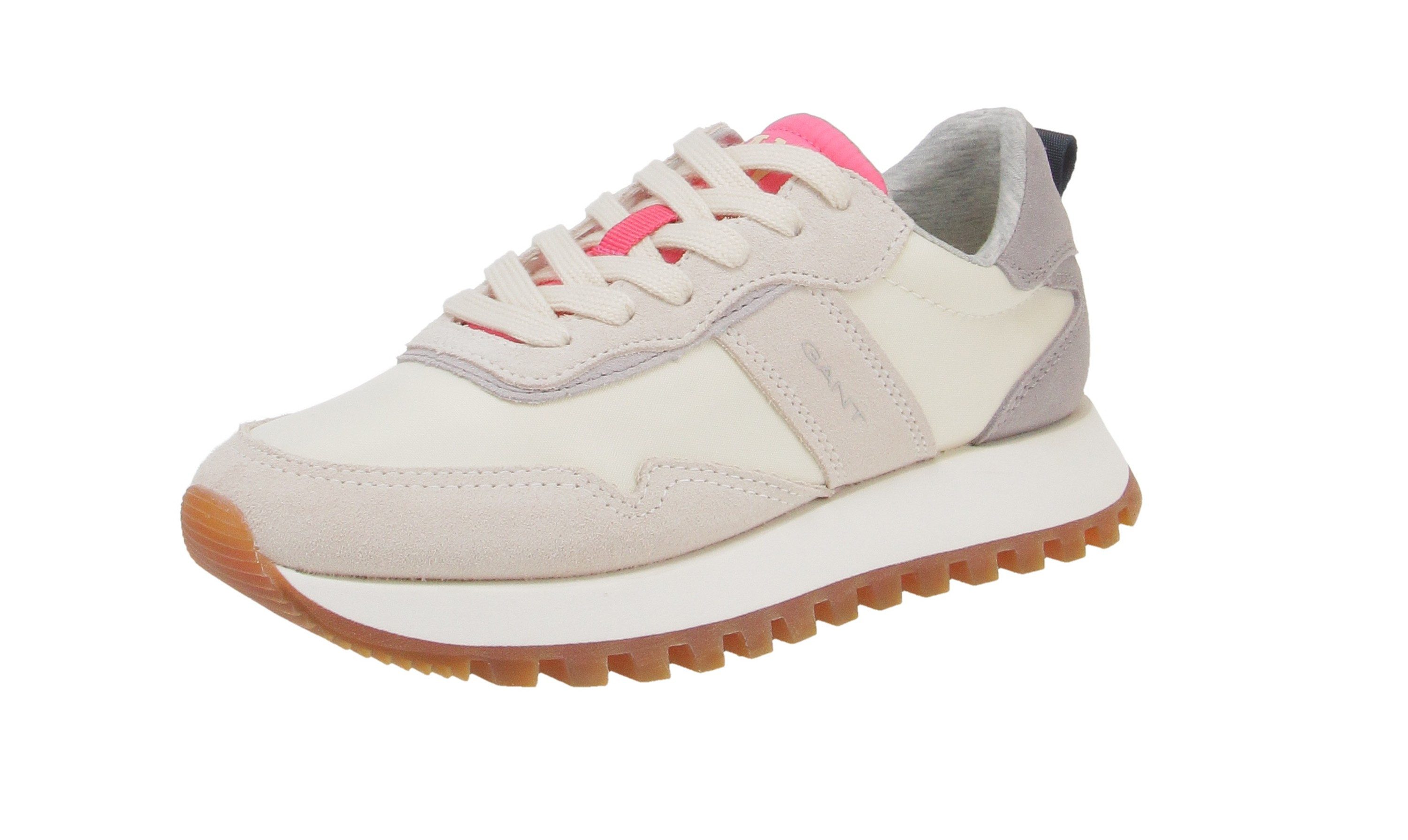 Gant Gant 28533472 Caffay - Damen Schuhe Sneaker - G903-Wht-Gry-Fuchsia Sneaker