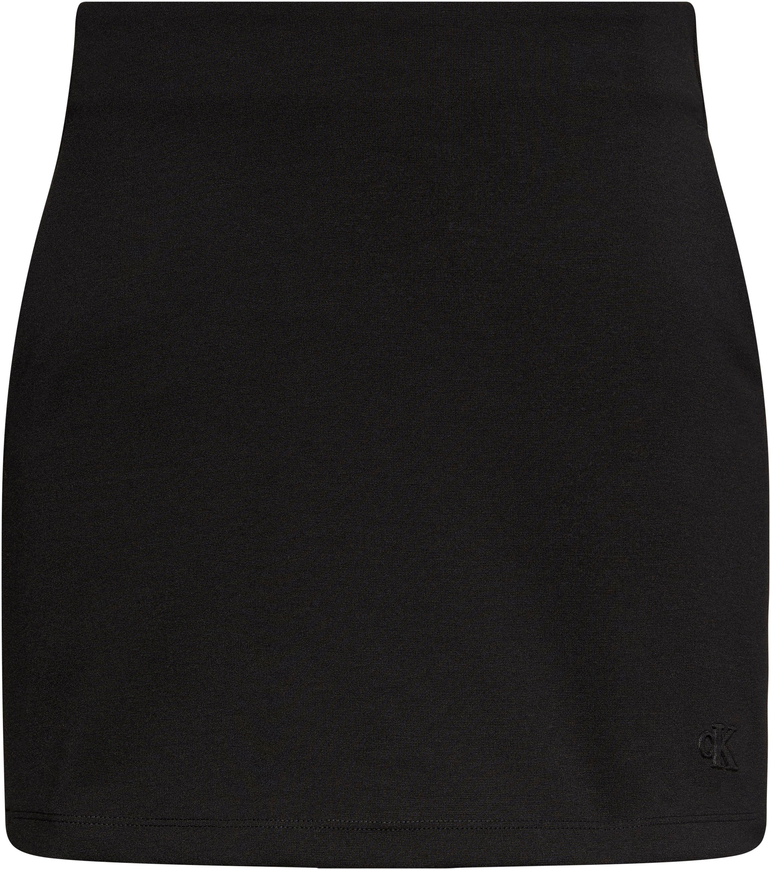 Calvin Klein Jeans Minirock INTERLOCK MINI SKIRT Figurbetonte Passform