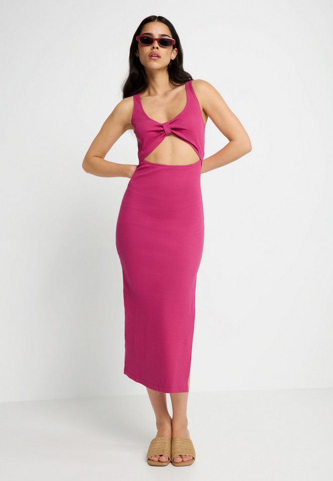 LSCN by LASCANA Midikleid aus weicher Rippware