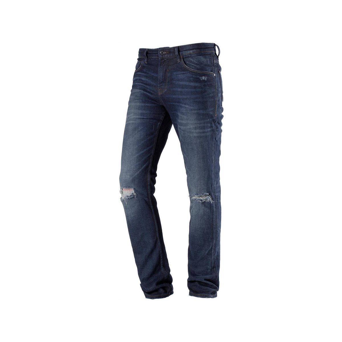 TOM (1-tlg) TAILOR 5-Pocket-Jeans uni