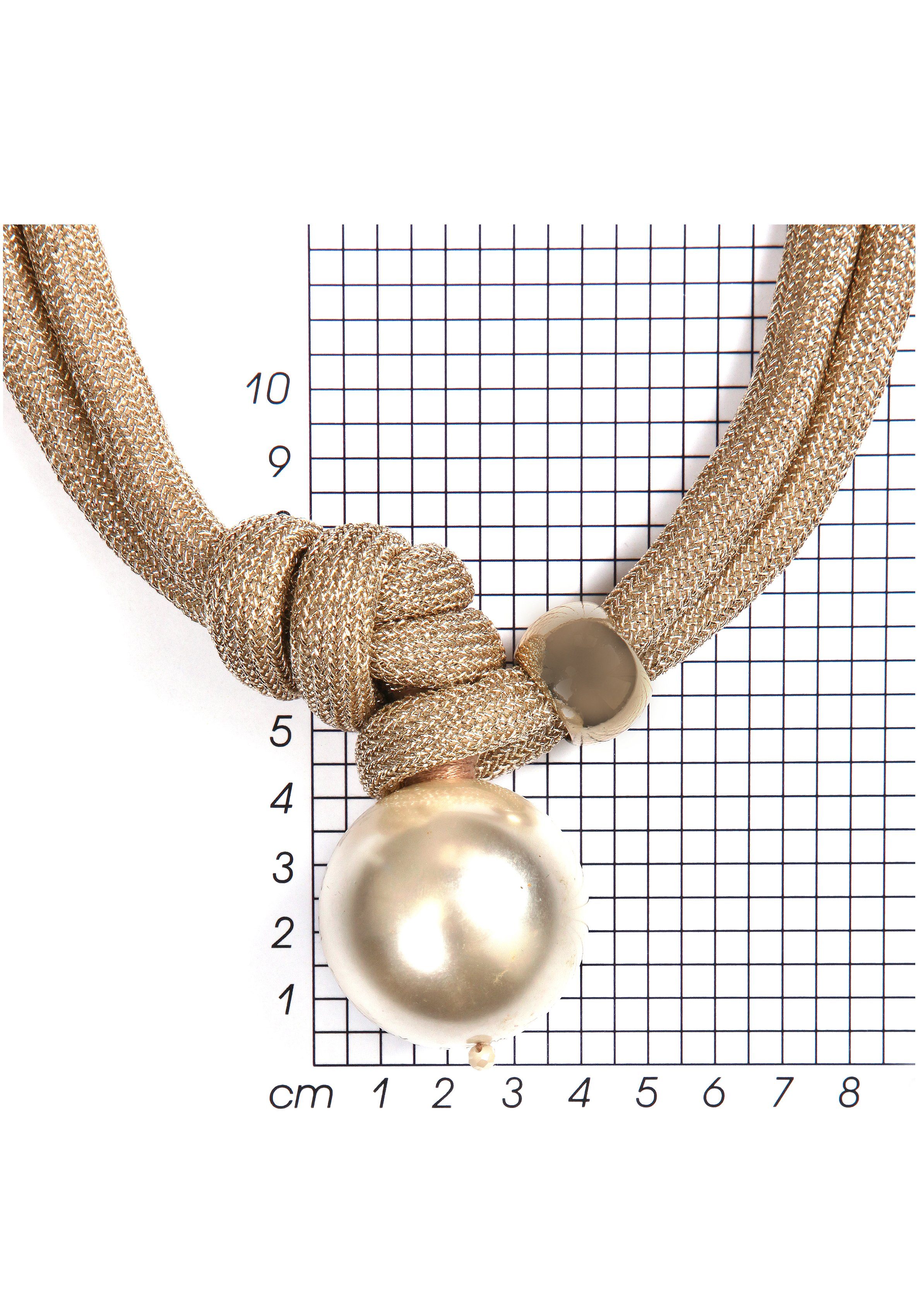 Firetti Collier elegant, auffallend, im mehrreihigen Stil, mit Acrylperle