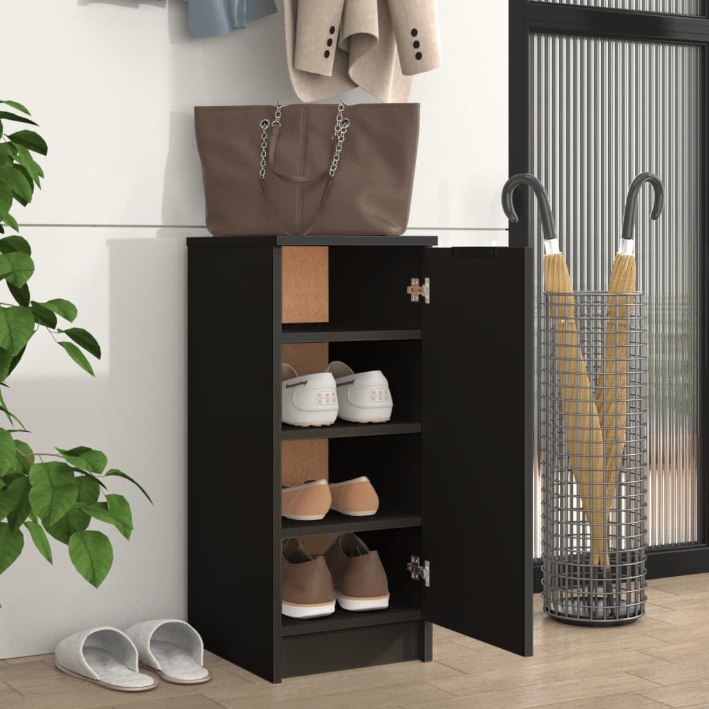 vidaXL Schuhschrank Schuhschrank Schwarz 30x35x70 cm günstig online kaufen
