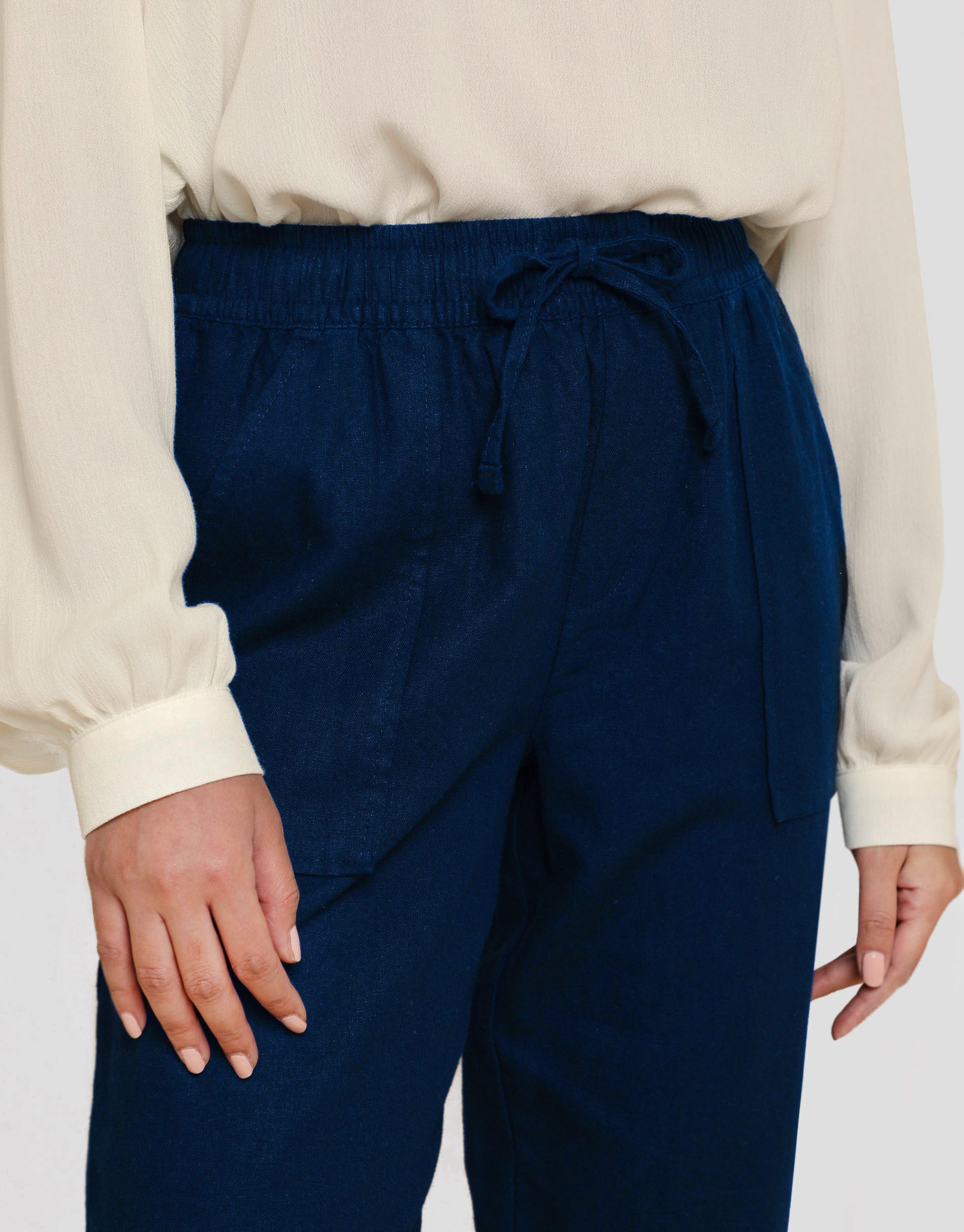 Threadbare Stoffhose THB Rosewood mit zwei großen Taschen