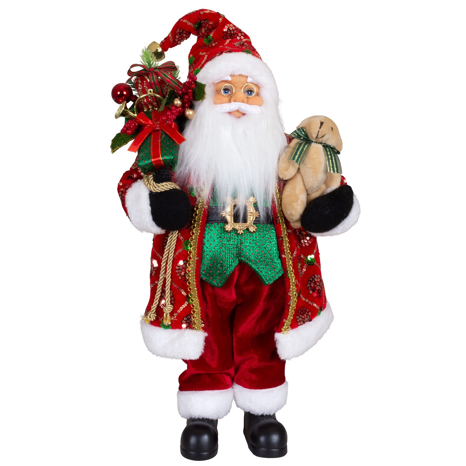 Weihnachtsmann Gunnar, 4 Größen (30-80cm)