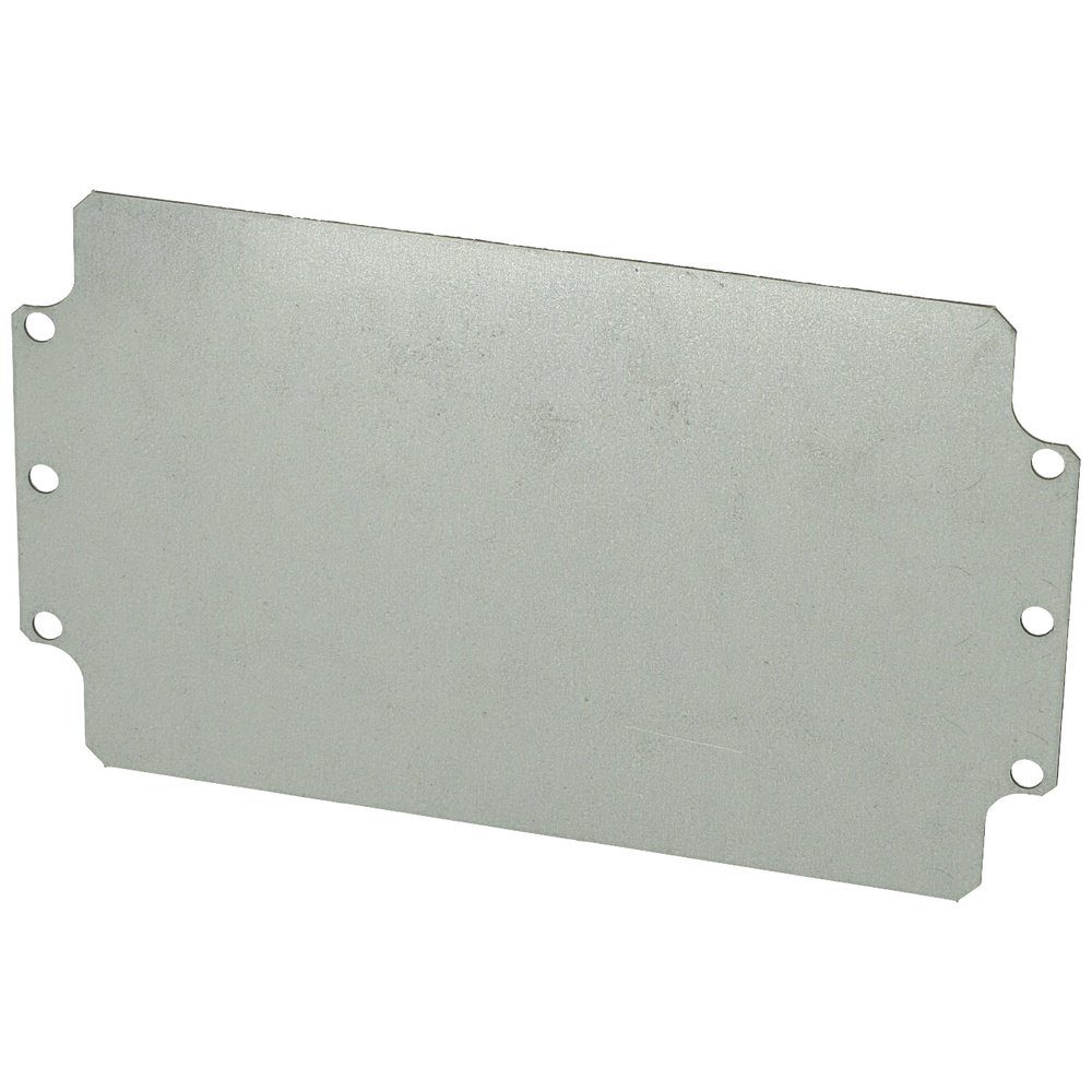 Fibox Gehäusedeckel Fibox AM 1626 Montageplatte (L x B) 244 mm x 146 mm Aluminium Silber-G