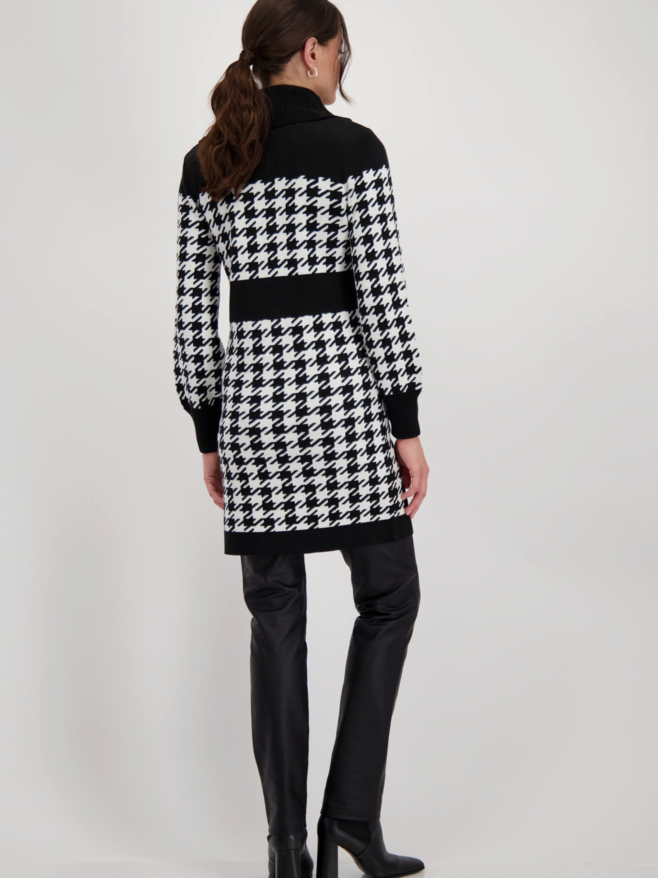 Monari Strickjacke (1-tlg) Lochmuster