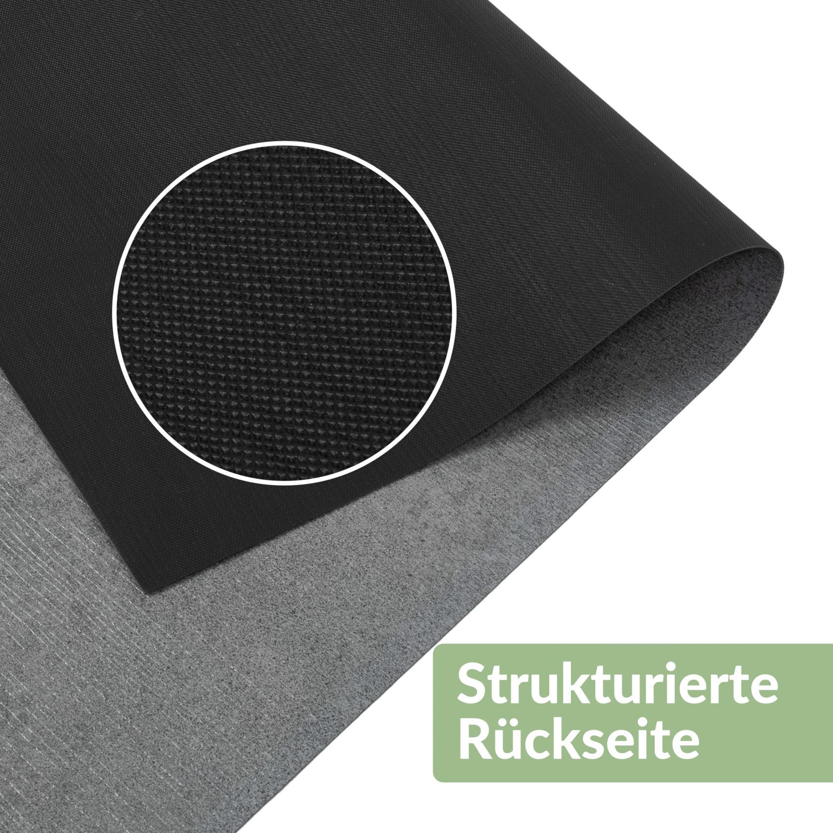 ANRO Vinylboden IMOS 140 cm Breit Bodenbelag Granitoptik 1 mm stark PVC-Bodenbelag, Feuchtigkeitsbarriere, feine Optik, langlebig, Einzelstück, eine Rolle Bodenbelag, Isolierend und wasserbeständig Größe: 100x140cm Granit Grau