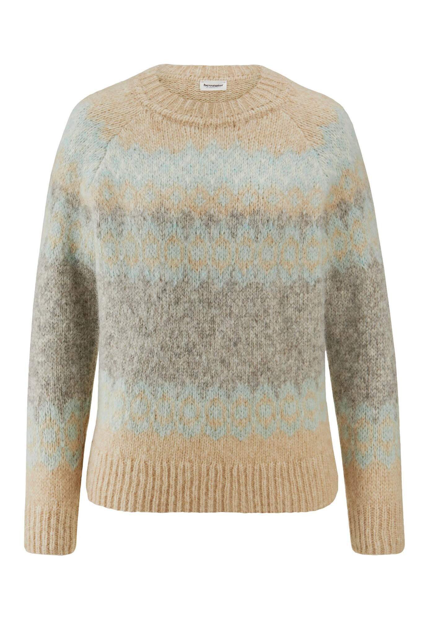 Hessnatur Strickpullover (1-tlg)