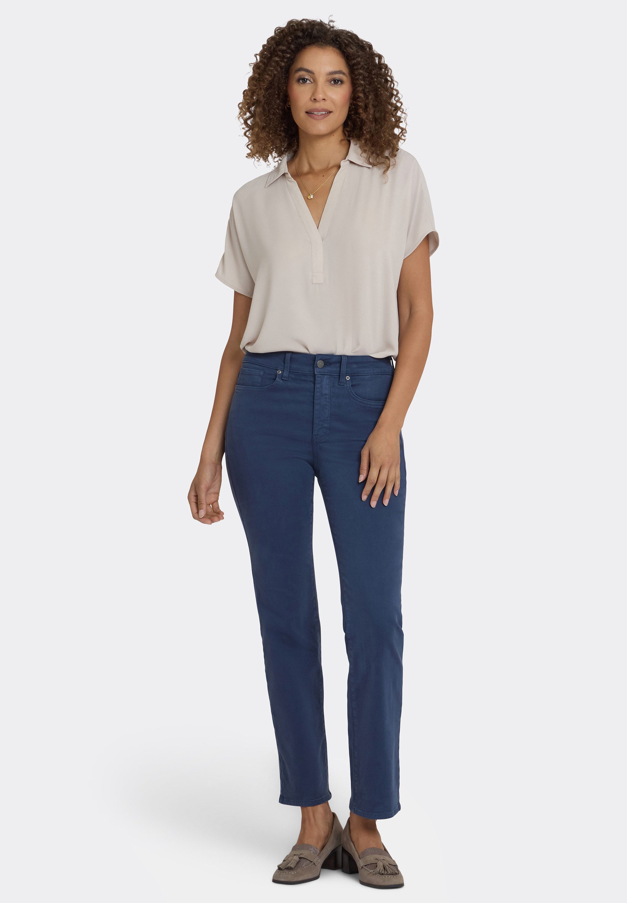 NYDJ Straight-Jeans Marilyn Straight Schlankmachende Passform