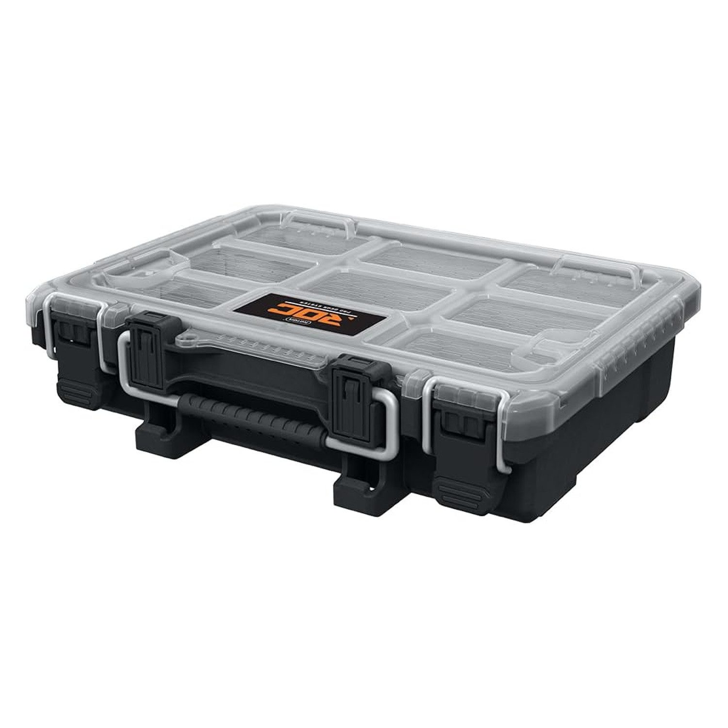 Keter Werkzeugkoffer Werkzeugorganizer ROC Pro Gear 2.0 (1 St), Staub- und wasserdichte Dichtung, Metallverschlüsse