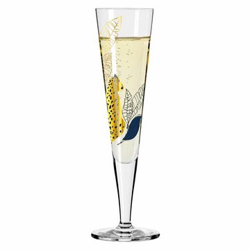 Ritzenhoff Champagnerglas Goldnacht 033, Kristallglas, Made in Germany