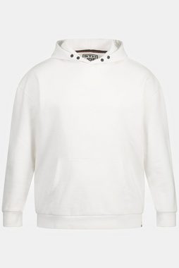 STHUGE Sweatshirt STHUGE Hoodie Langarm Oversize Kapuze Rückenprint