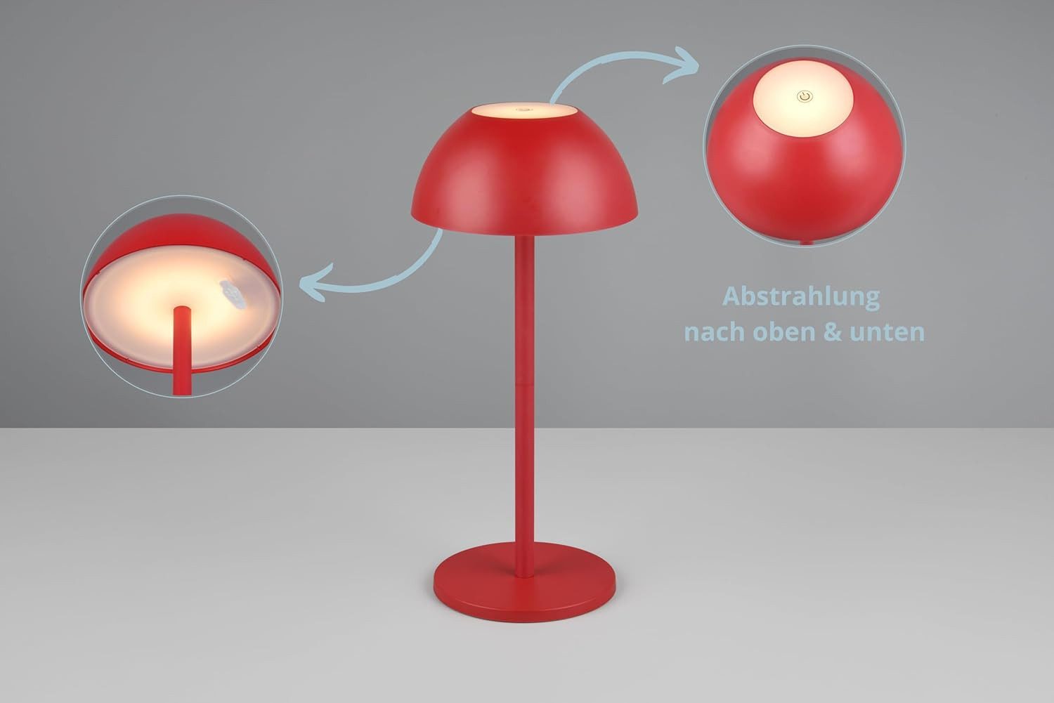 lightling LED Tischleuchte Robert, Touchfunktion, LED fest integriert, Warm günstig online kaufen