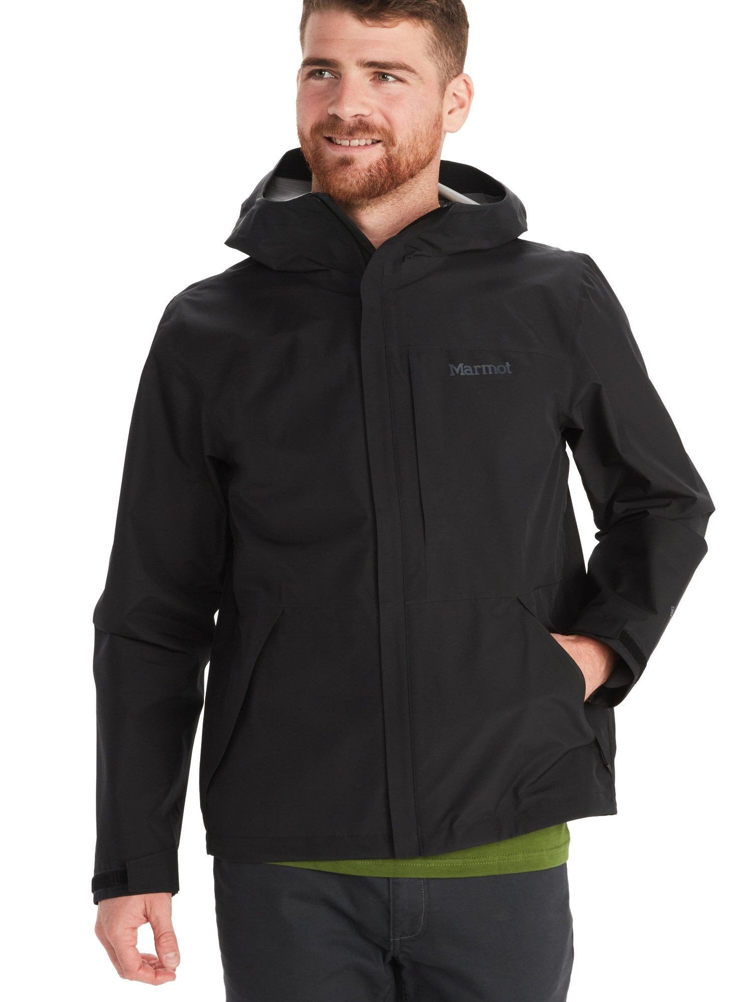 Marmot Regenjacke Minimalist GORE-TEX (wasserdicht, PFC-frei) schwarz Herren