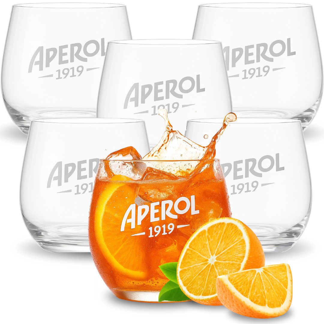 Maxito Cocktailglas als Aperol Gläser von hervorragender Qualität mit 500 ml, 6-tlg.