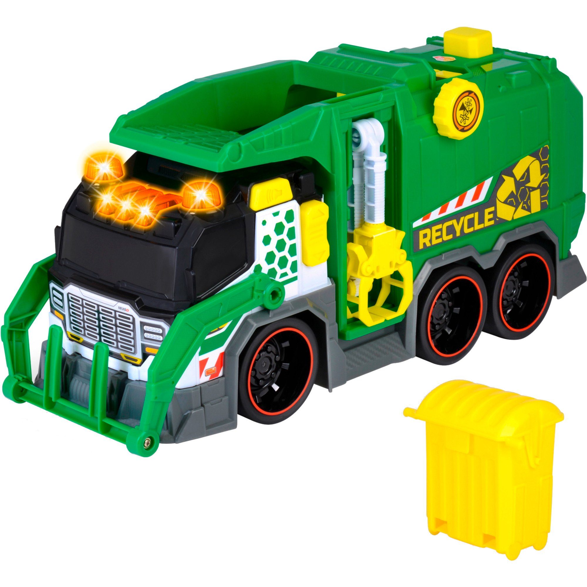 Dickie Toys Spielzeug-LKW Dickie Recycling Truck, Spielfahrzeug