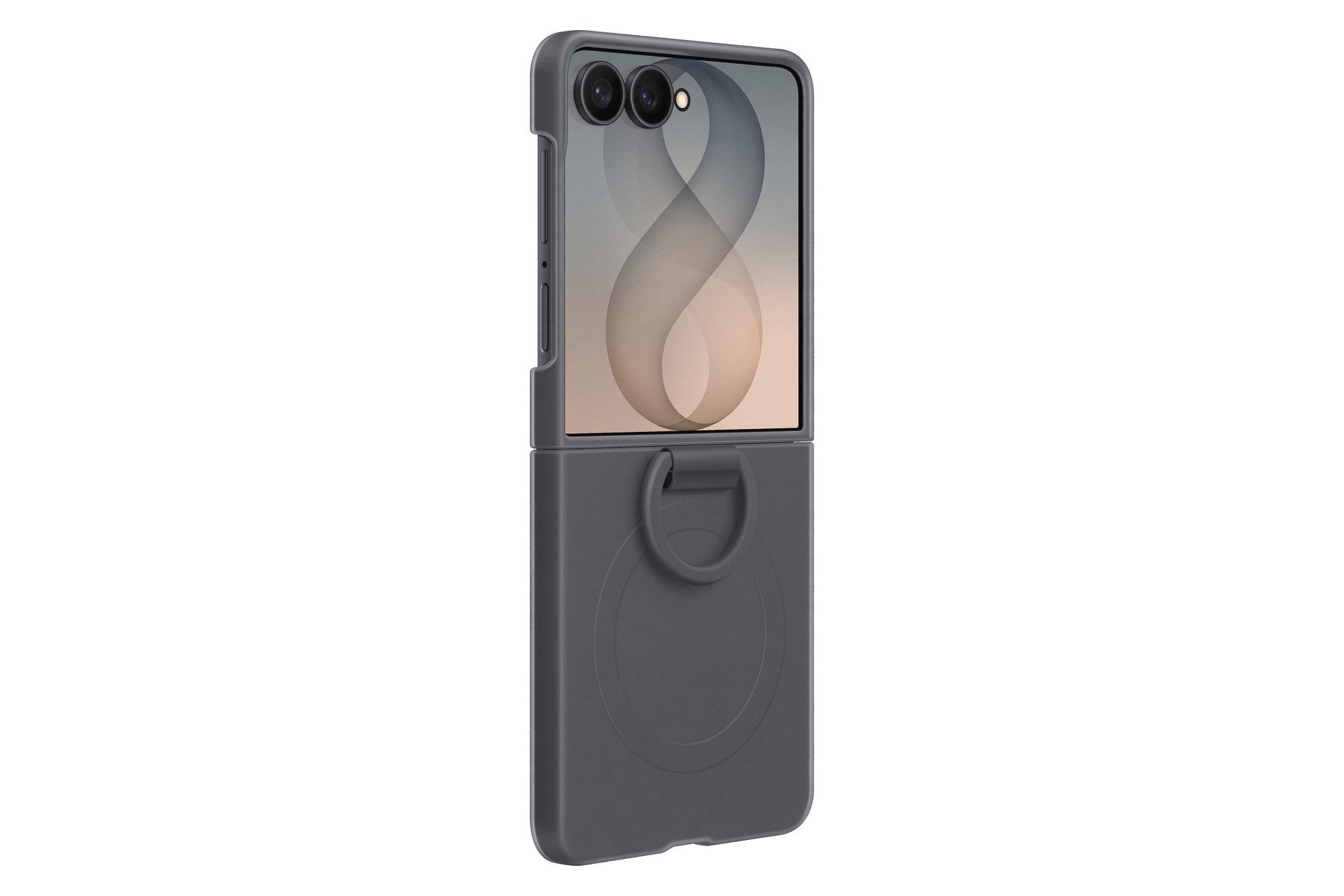 Samsung Smartphone-Hülle Silicone Ring Magnet Case für Galaxy Flip8, Backcover, Schutzhülle, Handyschutzhülle, Case, Schutzcase, stoßfest